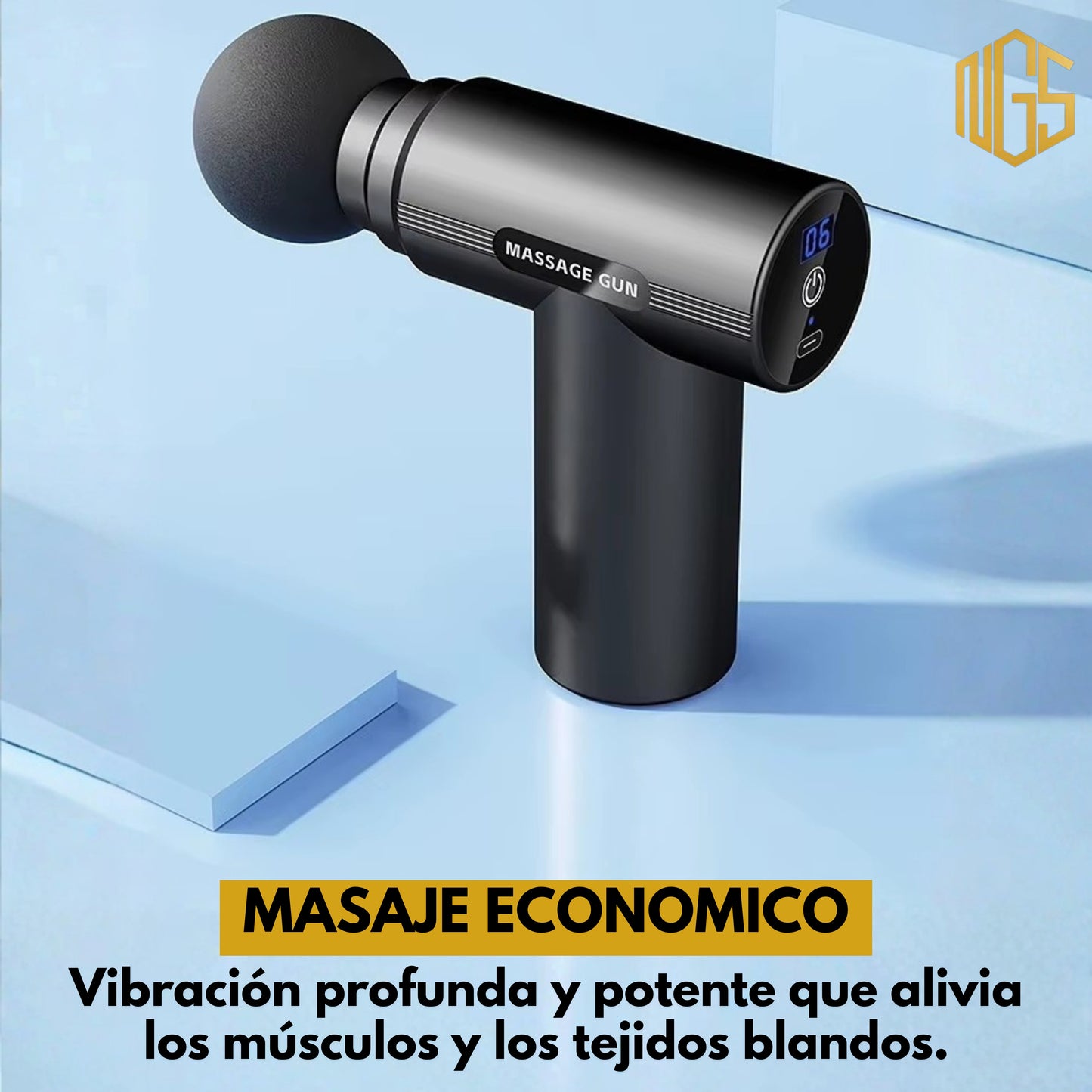 Pistola de Masajes para Recuperación