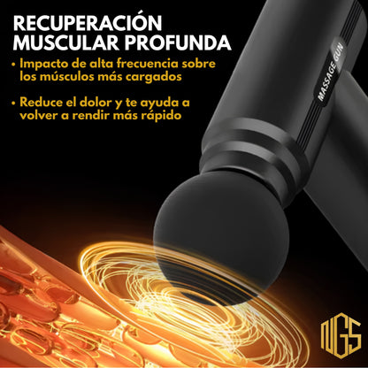 Pistola de Masajes para Recuperación